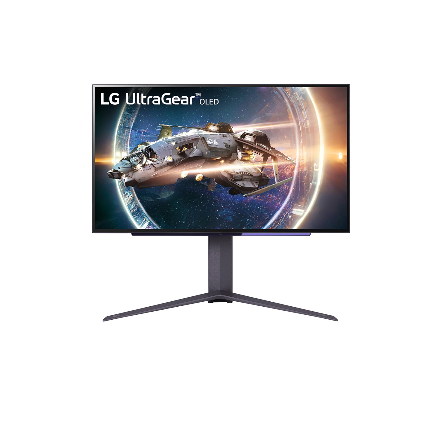 LG 27” UltraGear QHD (2560*1440) OLED 240Hz, 0.03ms, HDR, DCI-P3 98.5%, G-SYNC, FreeSync Premium, Height Adjustable & Pivot Gaming Monitor 27GR95QE-B