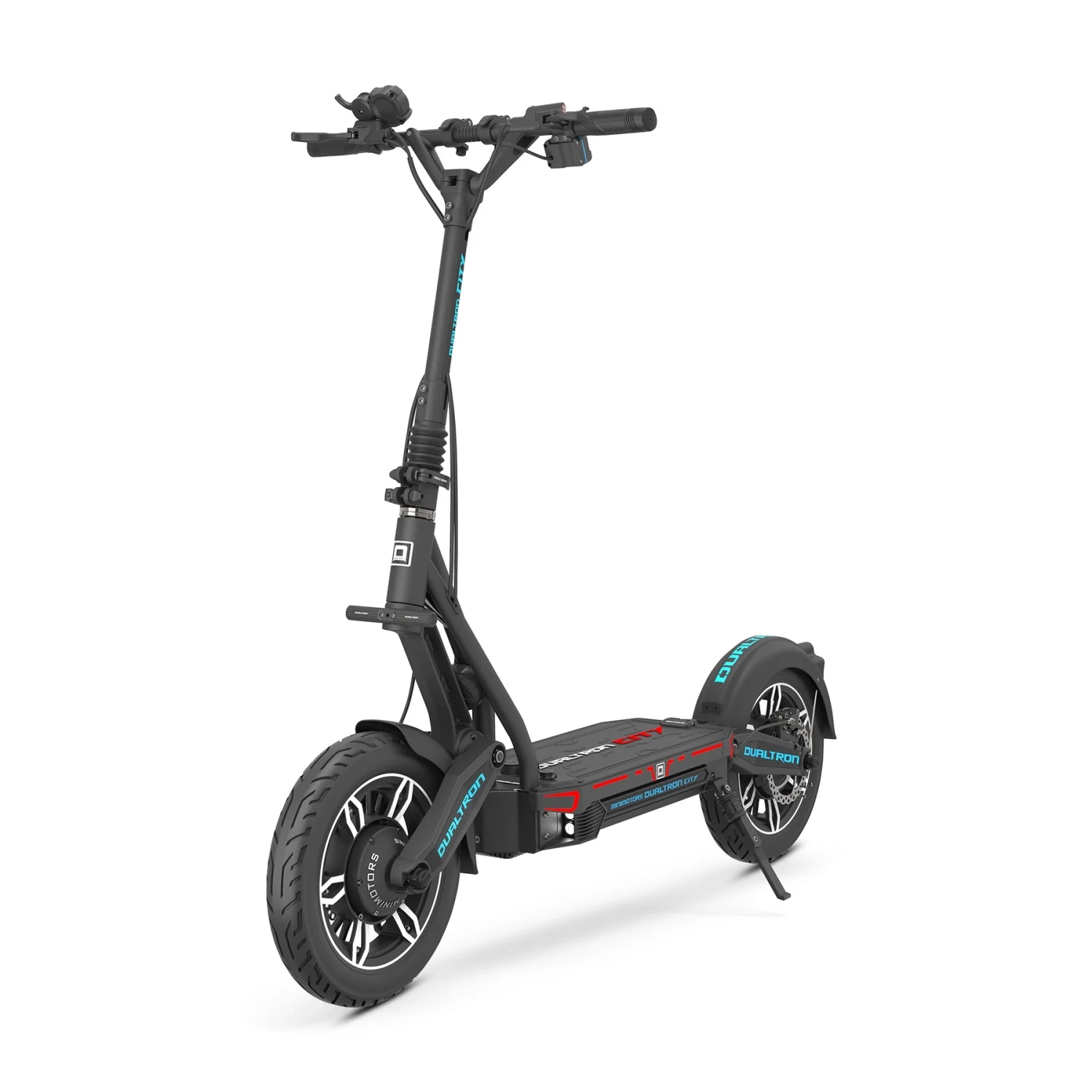 Dualtron City Electric Scooter (60V, 25Ah LG) | Quick Release Battery | Dual Motor | Full Suspension | 80KM Range | 70KM/h Top Speed | Foldable Electric Scooter for Adults