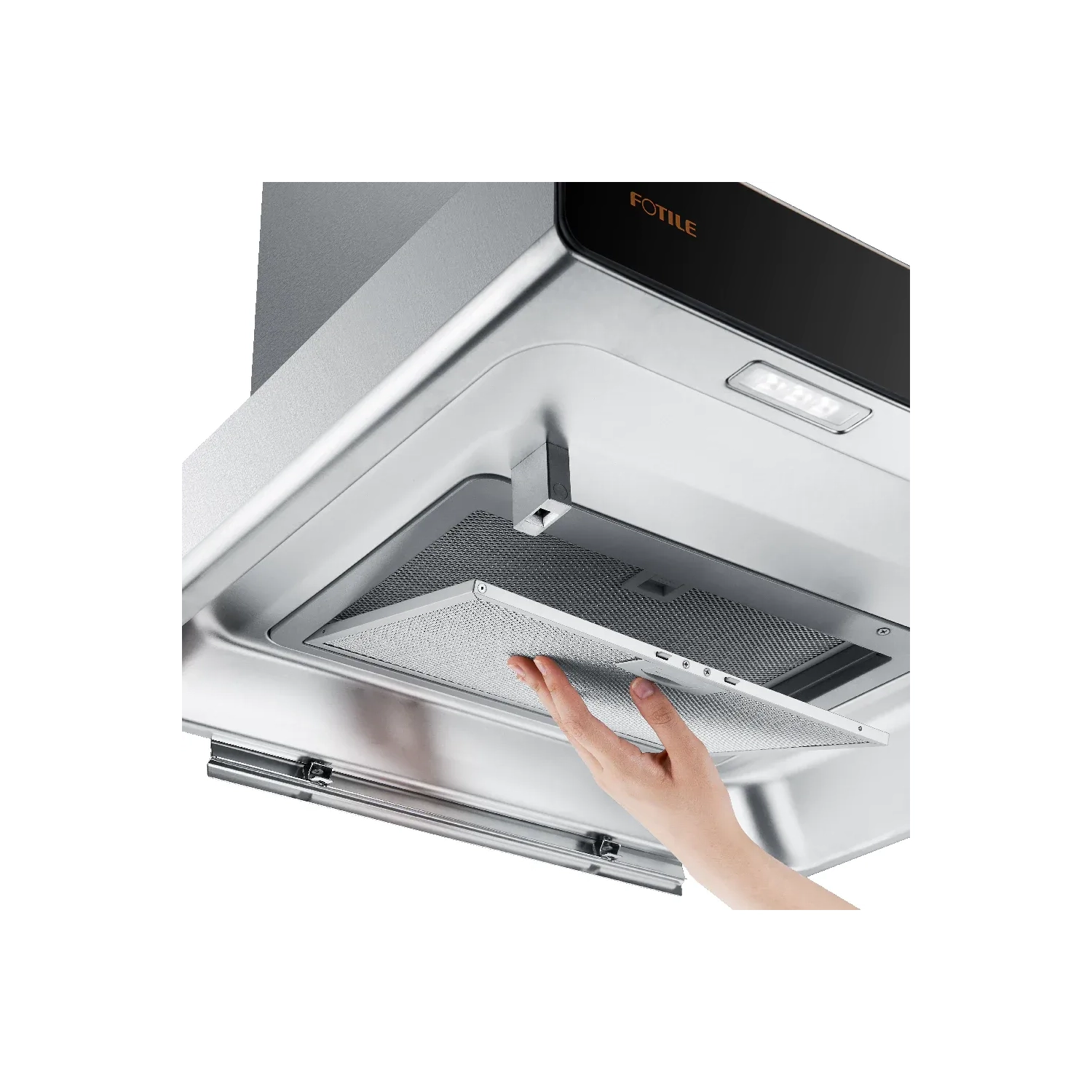 FOTILE EMS6008-C 24" Wall-mount Range Hood | Touchscreen | DC Motor | 4 Speed-settings | Delay Off Function