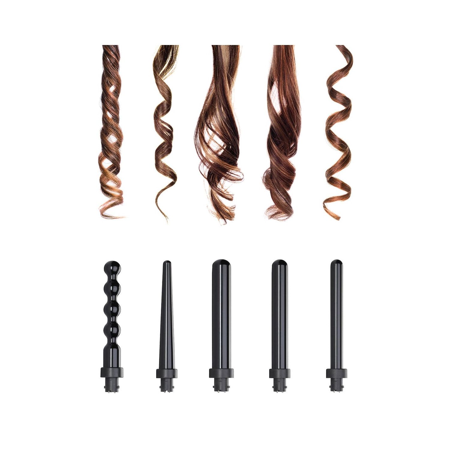 NuMe Lustrum 5-in-1 Curling Wand