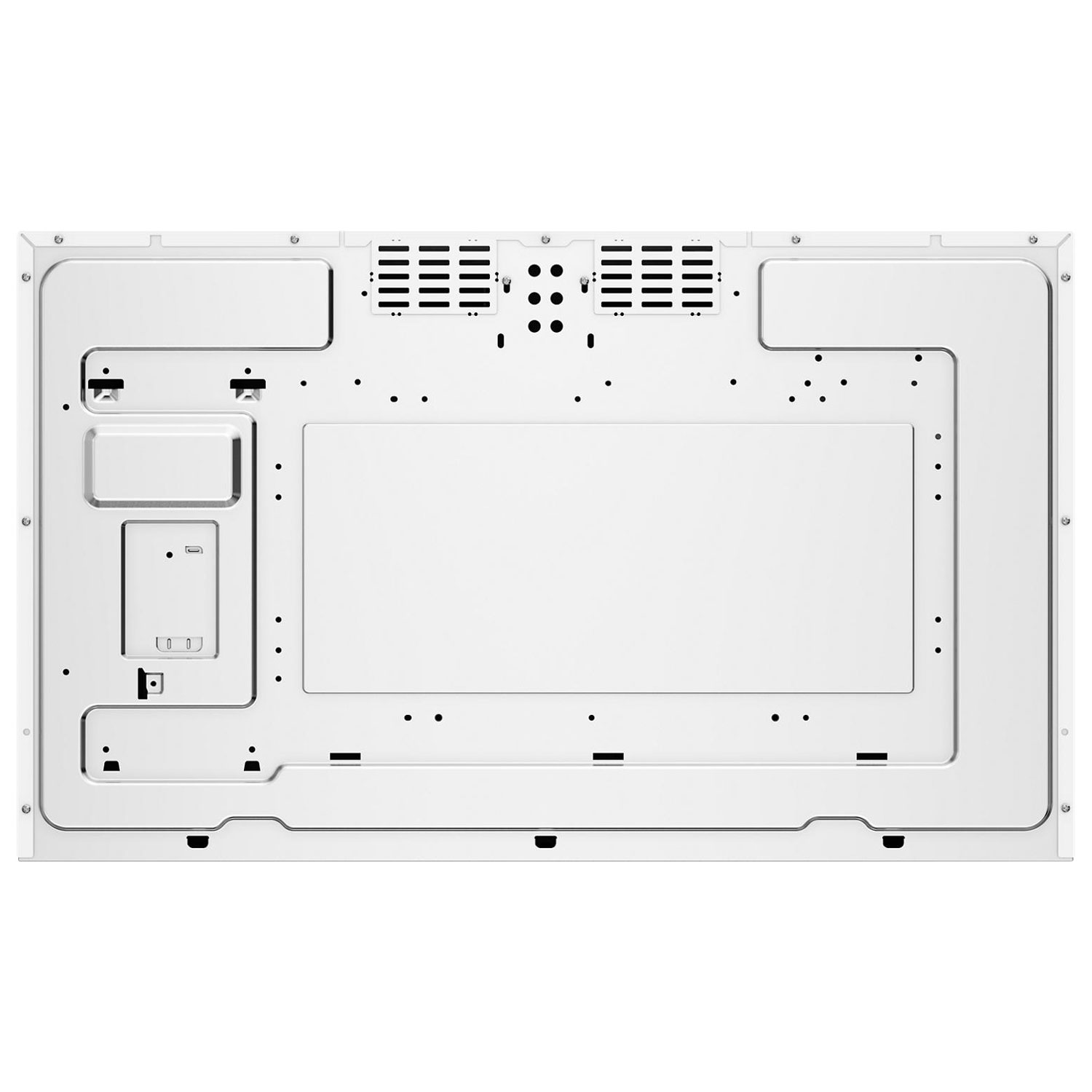 Whirlpool Over-The-Range Turntable-Free Flush-Mount Microwave - 1.1 Cu. Ft. - White