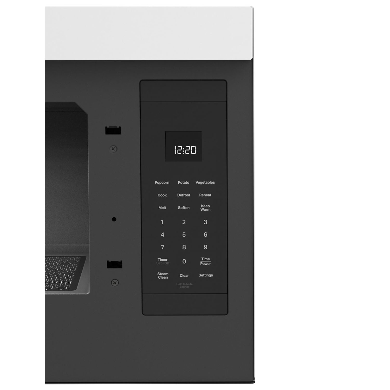 Whirlpool Over-The-Range Turntable-Free Flush-Mount Microwave - 1.1 Cu. Ft. - White