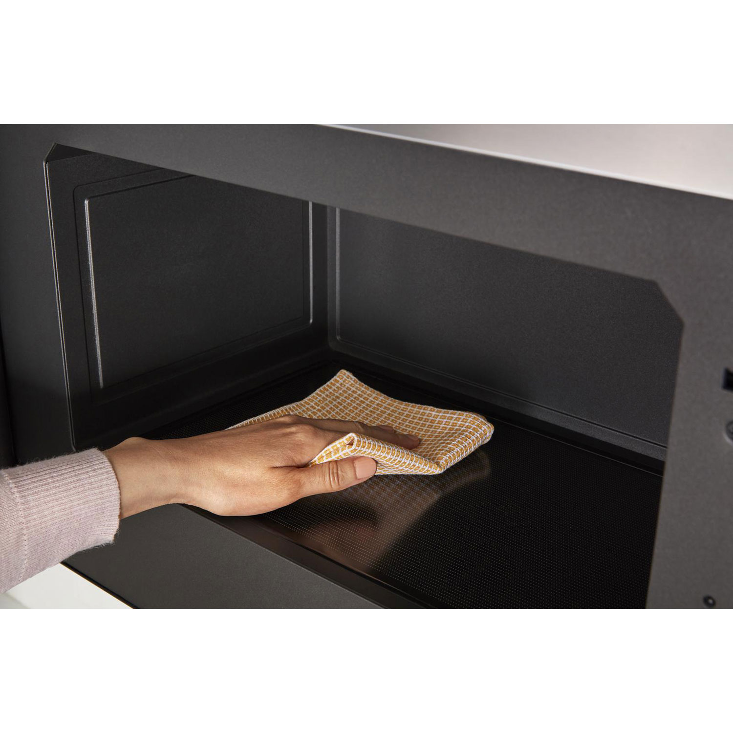 Micro-ondes avec hotte à design intégré sans plateau tournant de Whirlpool - 1,1 pi³ - Acier inoxydable