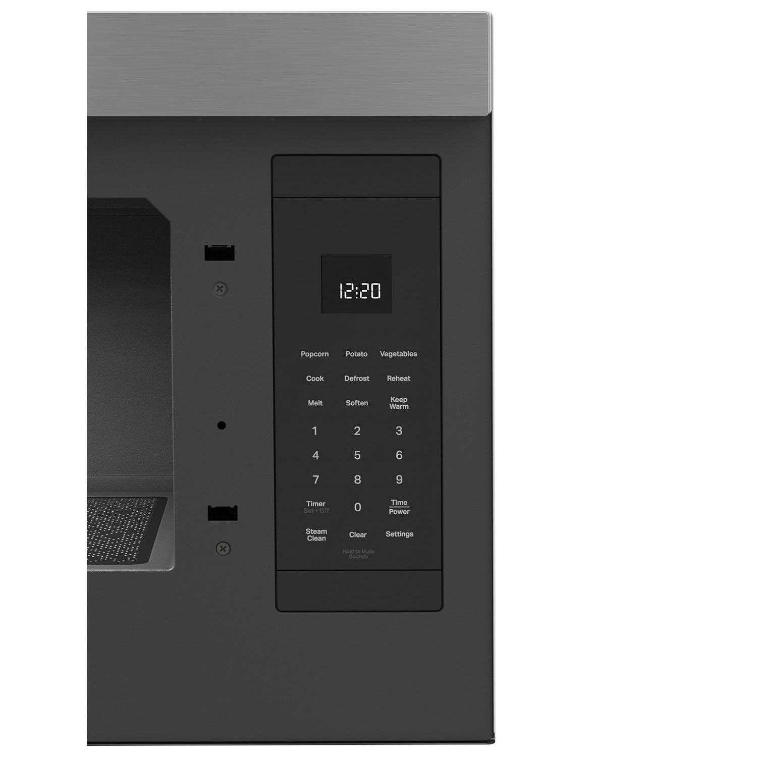 Micro-ondes avec hotte à design intégré sans plateau tournant de Whirlpool - 1,1 pi³ - Acier inoxydable