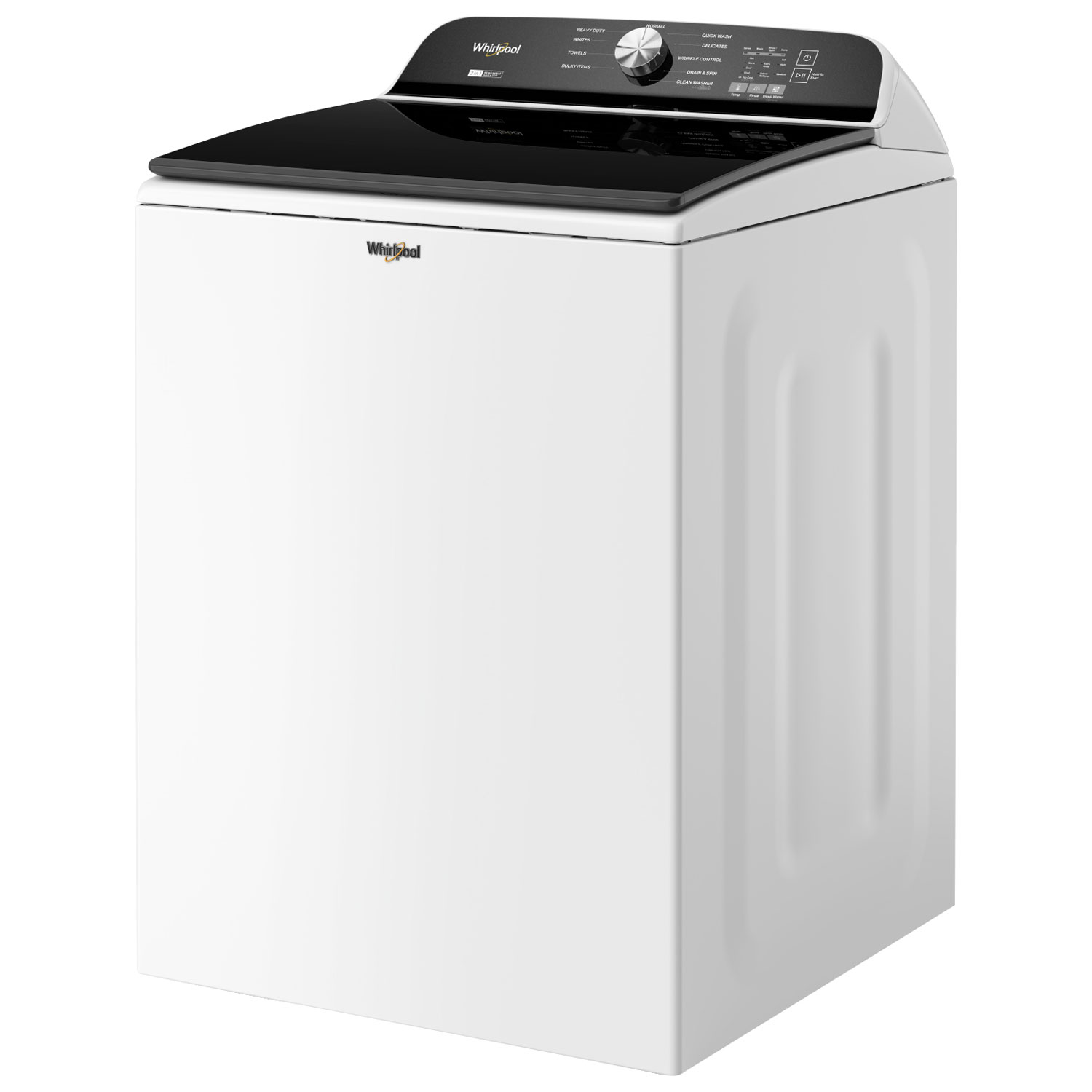 Whirlpool 6.1 Cu. Ft. High Efficiency 2-in-1 Top Load Washer - White
