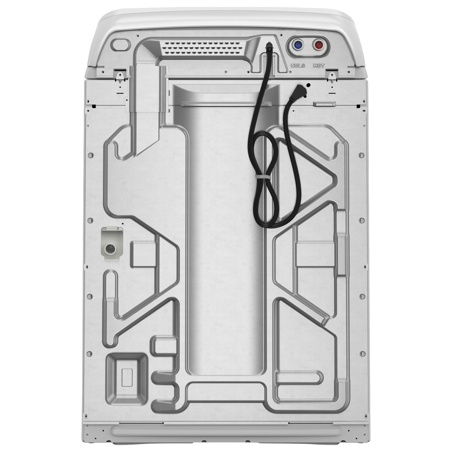 Whirlpool 6.1 Cu. Ft. High Efficiency 2-in-1 Top Load Washer - White