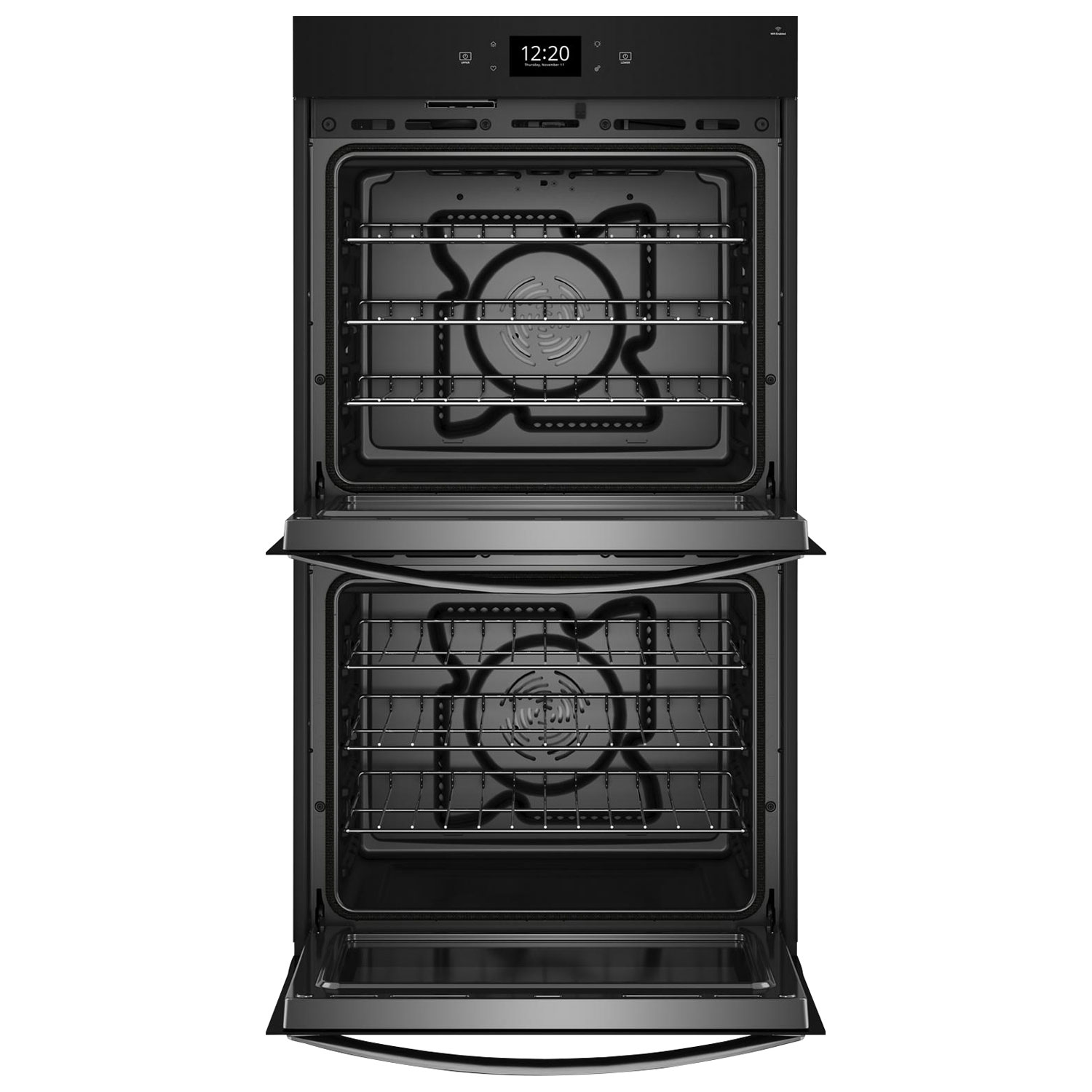 Whirlpool 27" 8.6 Cu. Ft. Self-Clean True Convection Electric Double Wall Oven - Stainless Steel