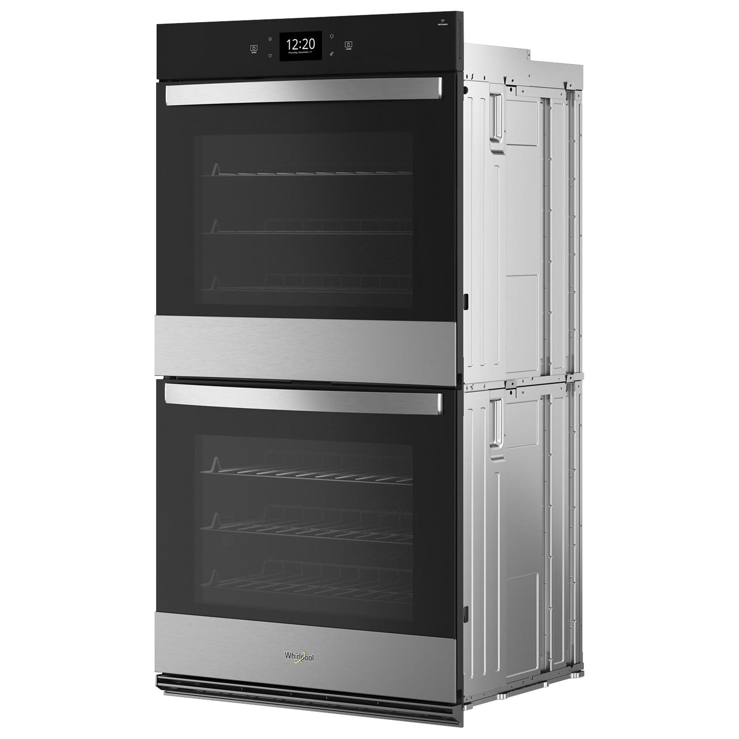 Whirlpool 27" 8.6 Cu. Ft. Self-Clean True Convection Electric Double Wall Oven - Stainless Steel