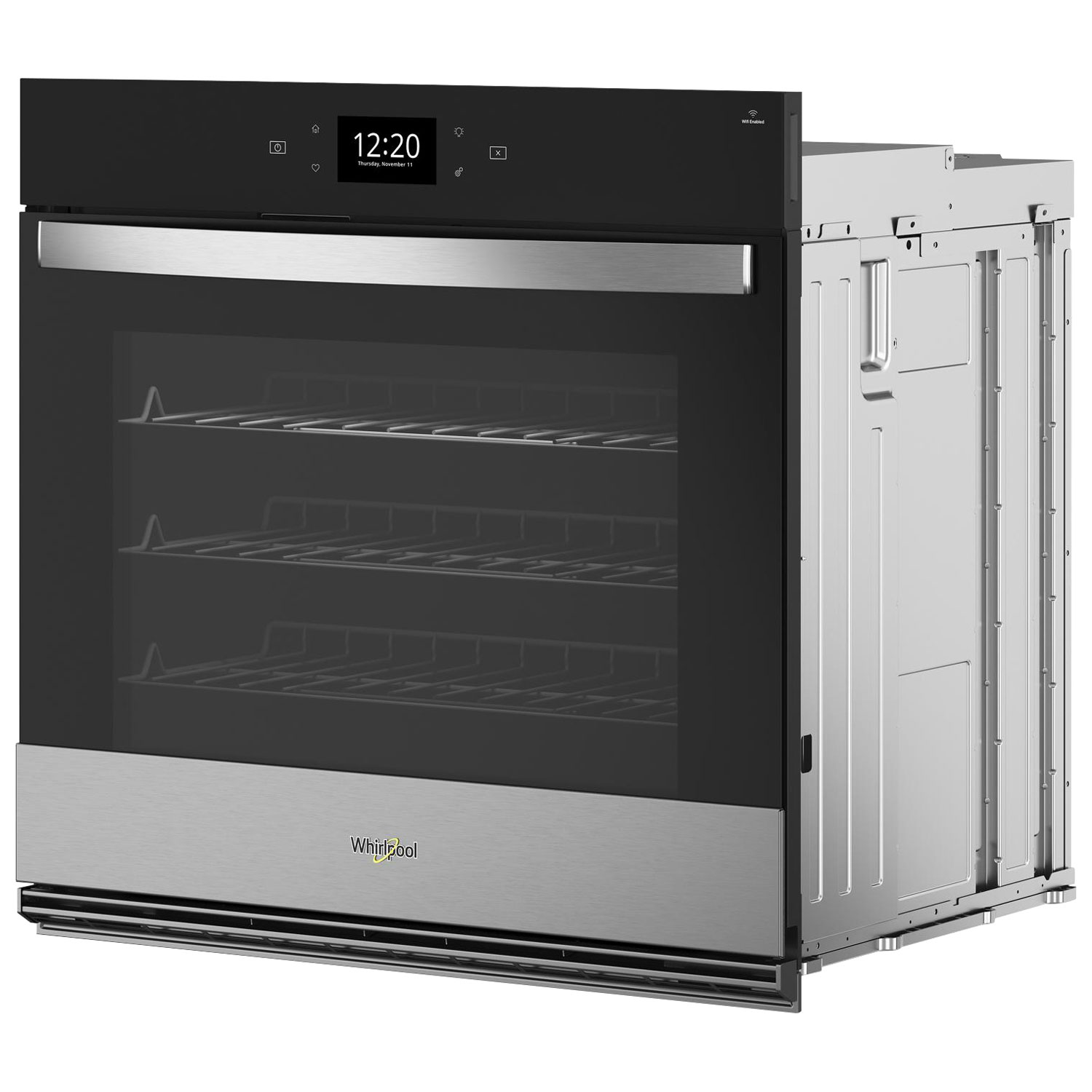Whirlpool 30" 10 Cu. Ft. True Convection Electric Double Wall Oven - Stainless Steel