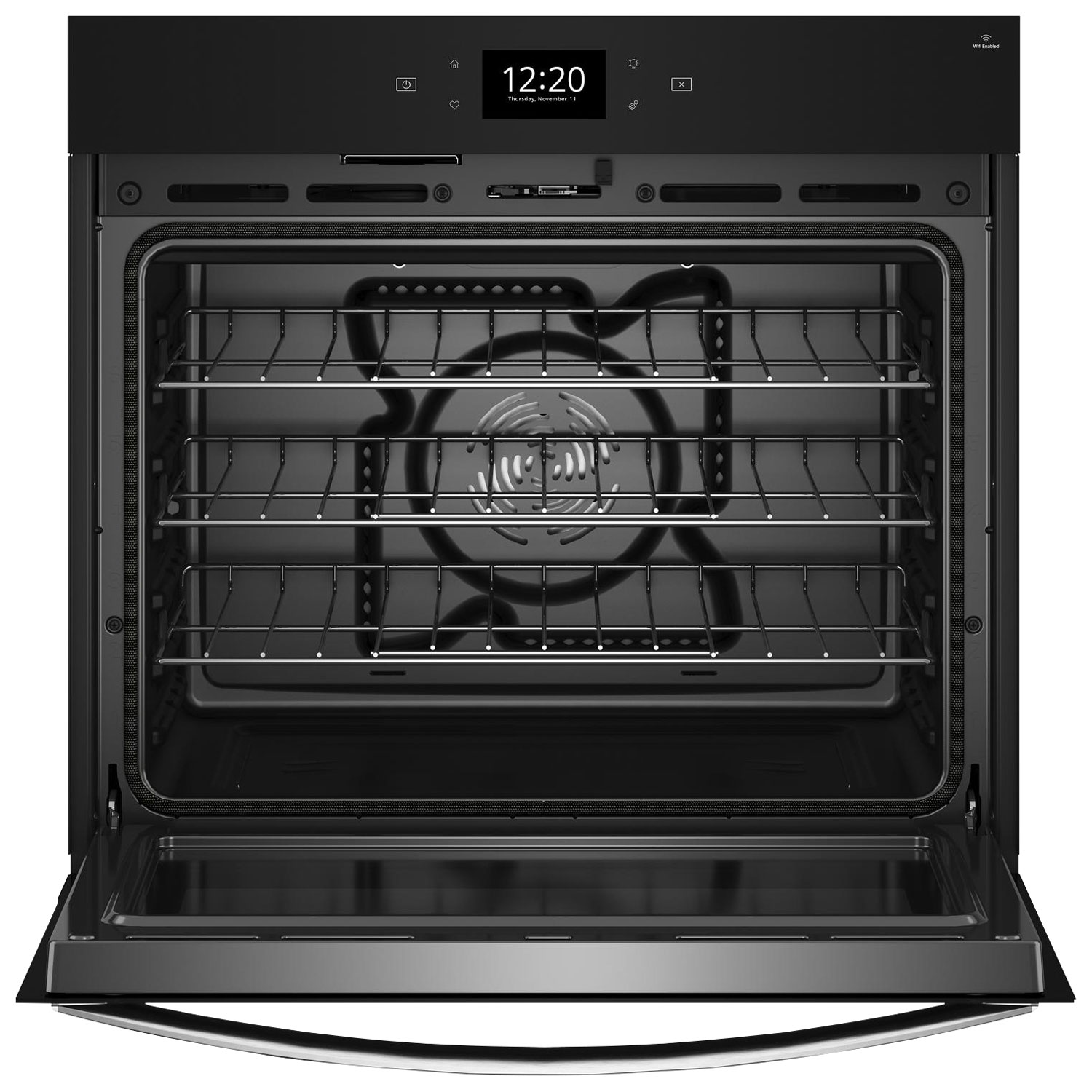 Whirlpool 30" 5 Cu. Ft. Self-Clean True Convection Electric Wall Oven - Stainless Steel
