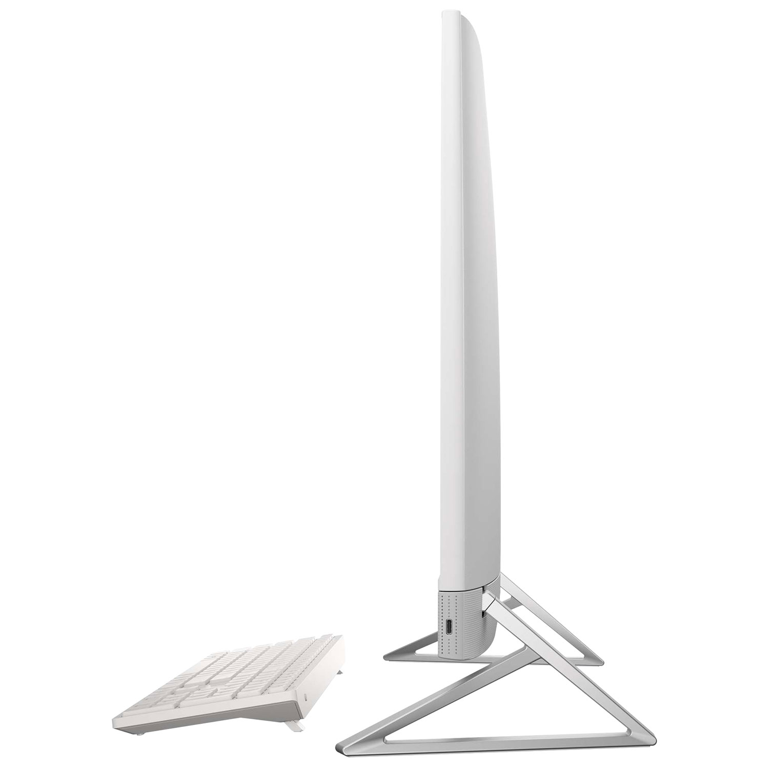 PC tout-en-un à écran tactile de 27 po Inspiron de Dell - Blanc