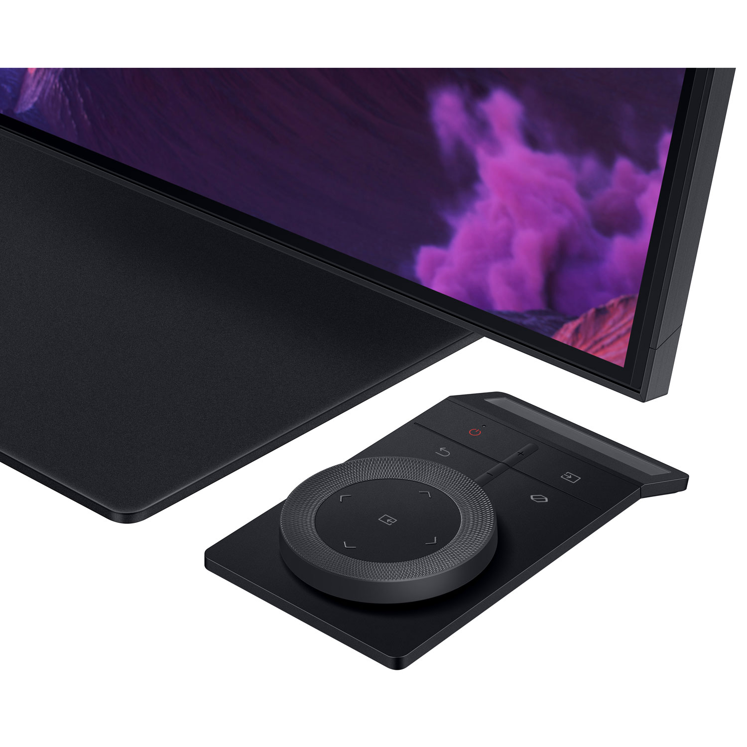 Moniteur de jeu FreeSync ACL incurvé VA UHD 4K 165 Hz de 55 po Odyssey Arc de Samsung avec temps de réponse de 1 ms gris à gris - Noir