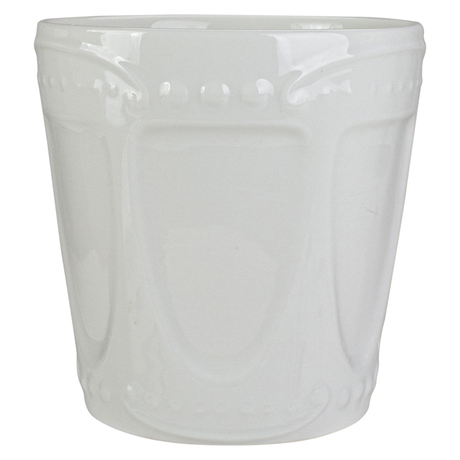 4.75" White Ceramic Ice Cream Serving Dish