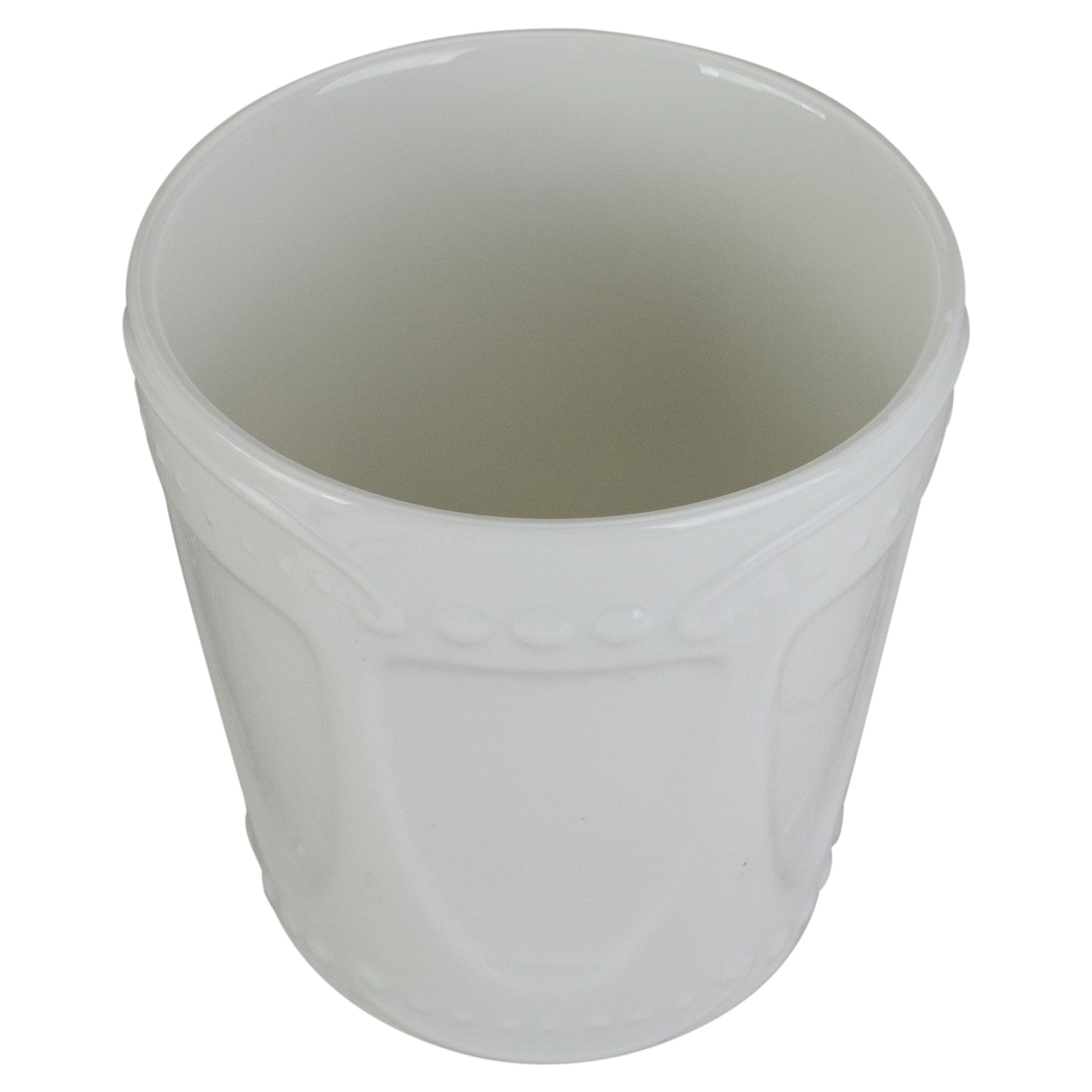 4.75" White Ceramic Ice Cream Serving Dish