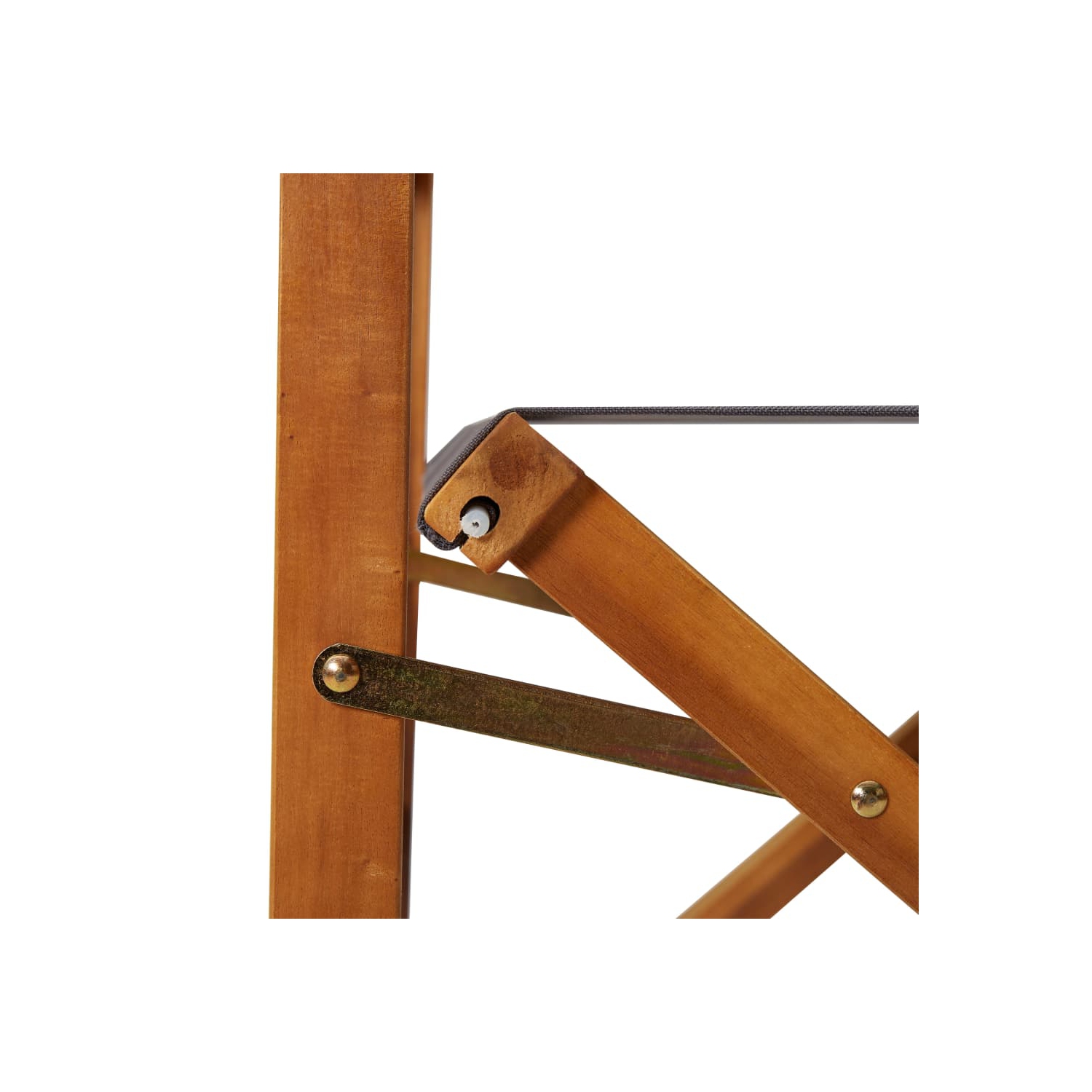 Chaises de réalisateur vidaXL 2 pièces en bois d'acacia massif