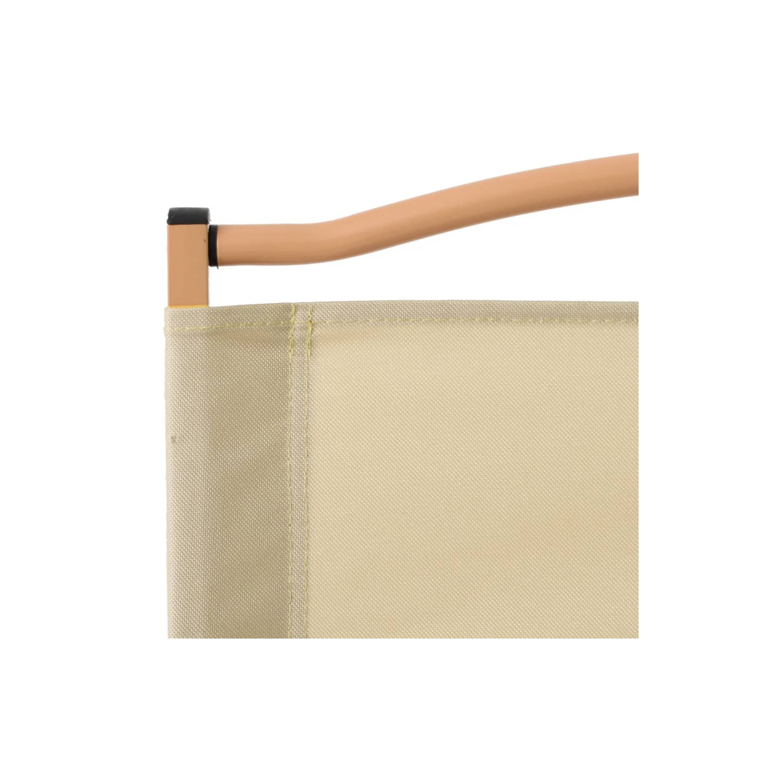 Chaises de camping 2 pièces beige 54 x 55 x 78 cm Oxford