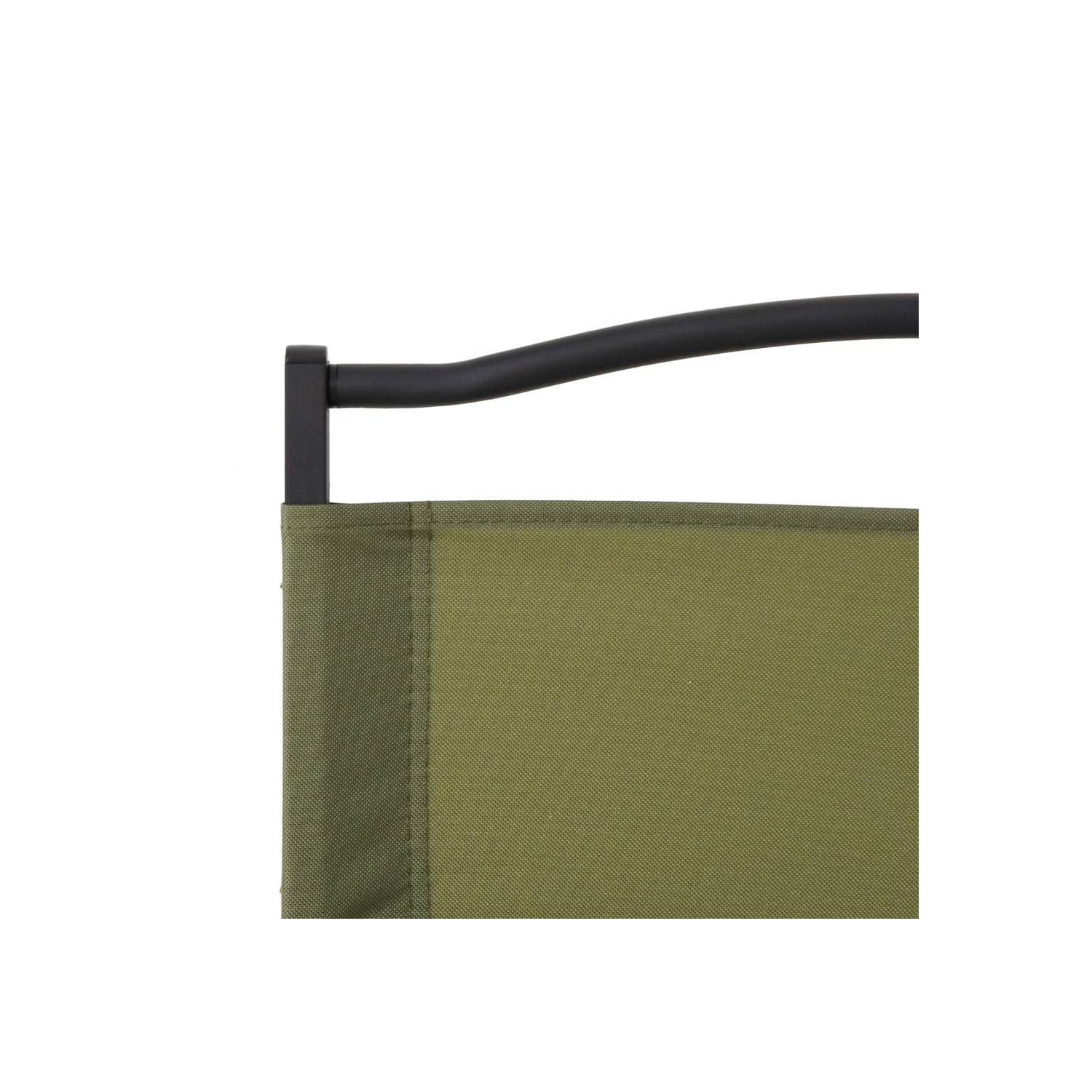 vidaXL Camping Chairs 2 pcs Green 54x43x59cm Oxford Fabric