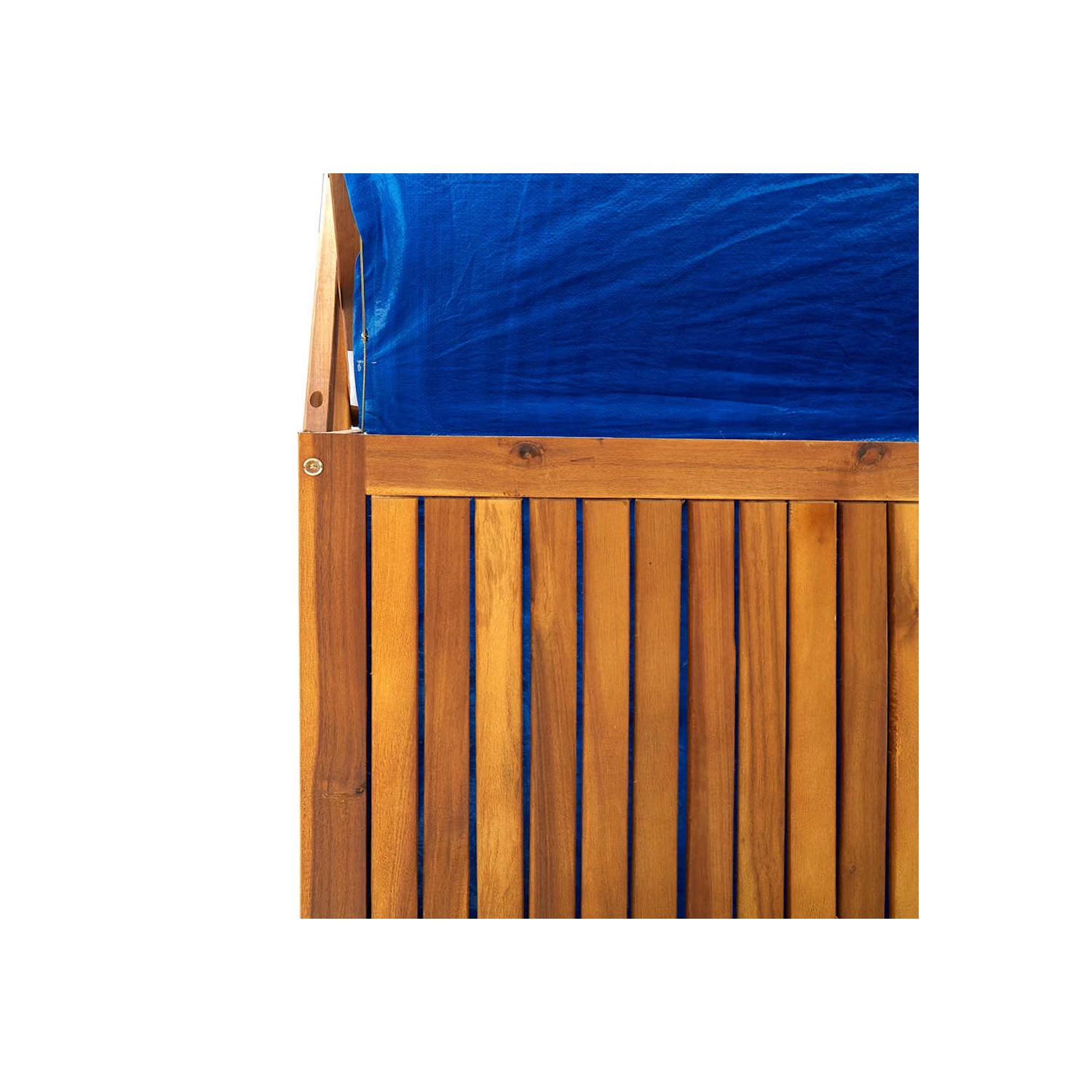 vidaXL Storage Box with Trellis 99x55x160 cm Solid Acacia Wood