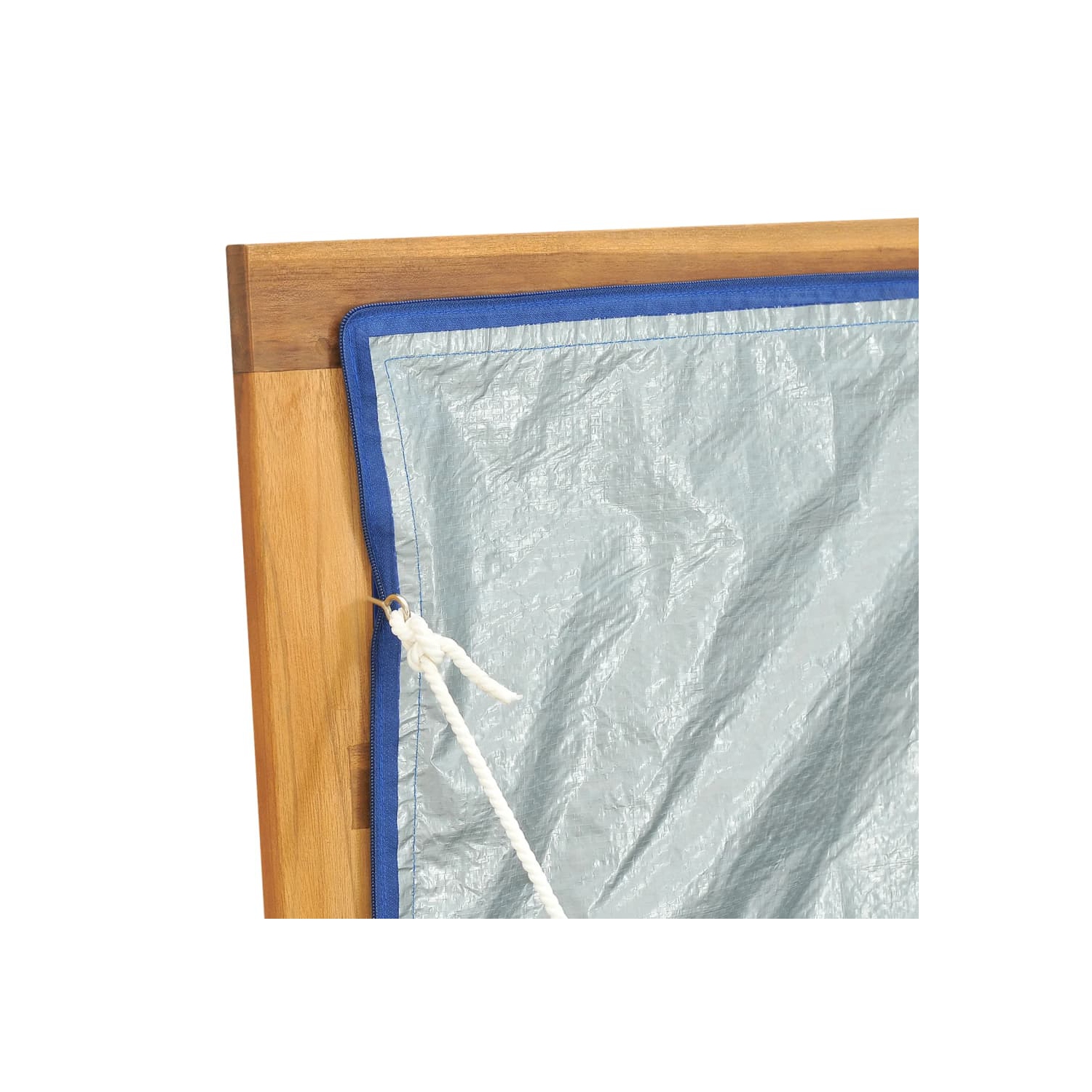 vidaXL Garden Box 175x50x55 cm Solid Wood Teak