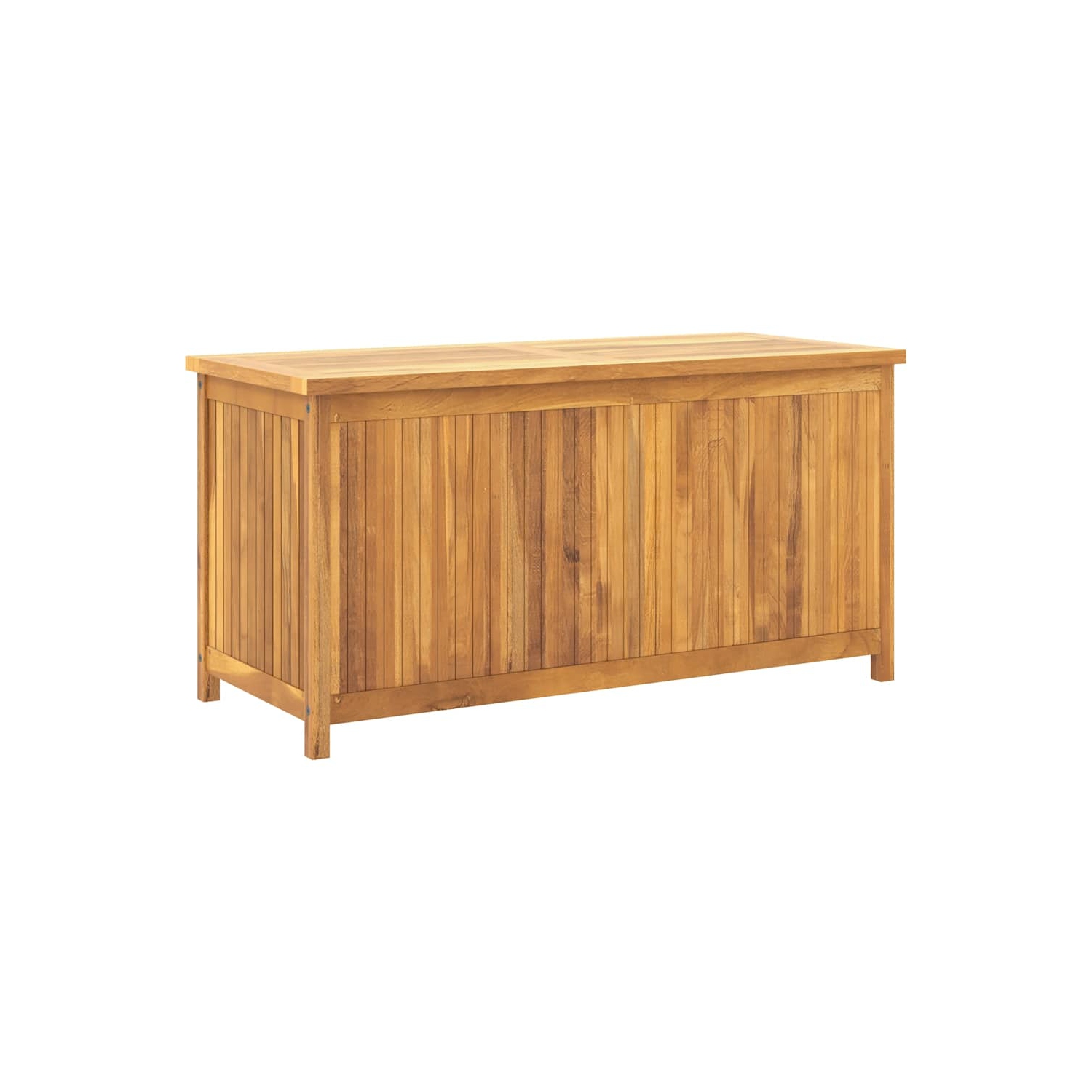 vidaXL Garden Box 114x50x58 cm Solid Wood Teak