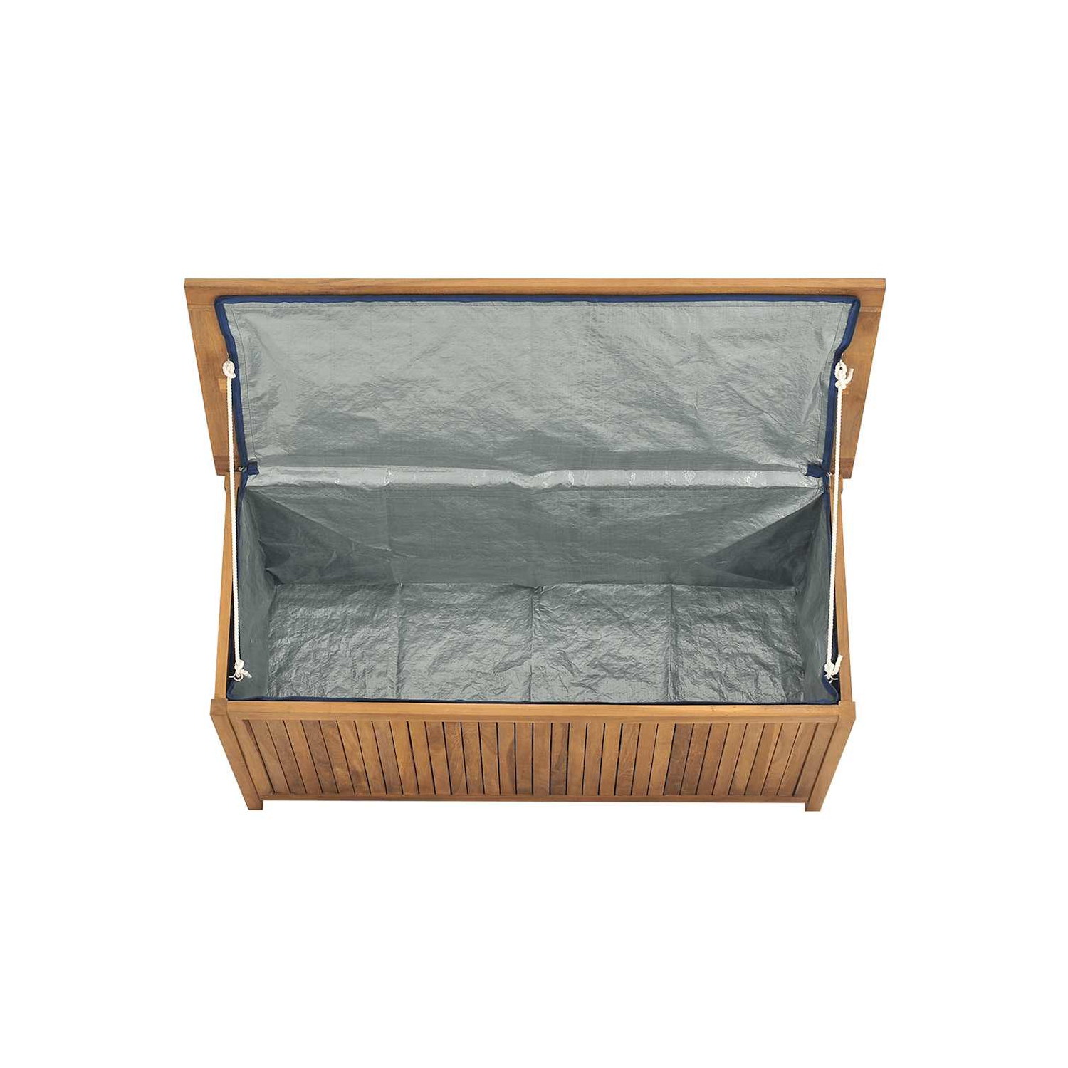 vidaXL Garden Box 114x50x58 cm Solid Wood Teak