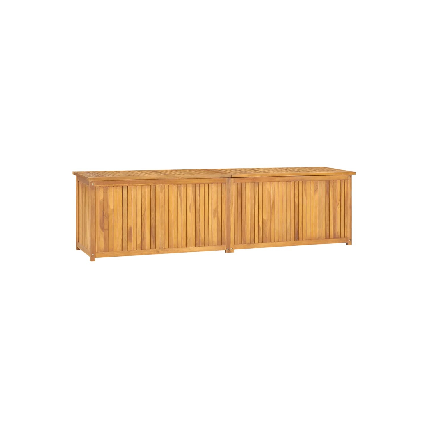 vidaXL Garden Box 200x50x55 cm Solid Wood Teak