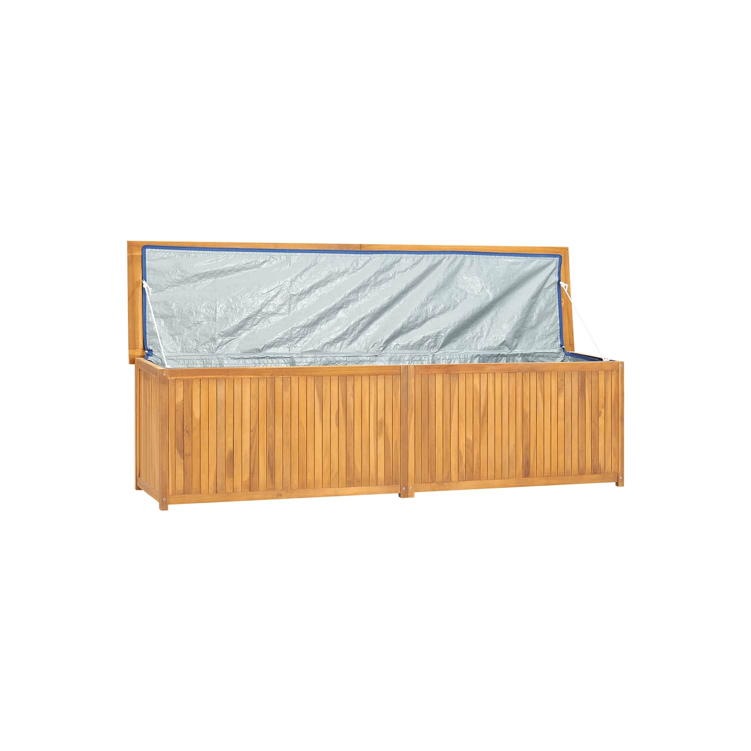 vidaXL Garden Box 200x50x55 cm Solid Wood Teak