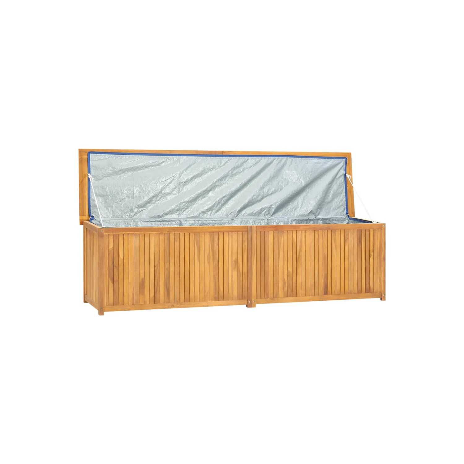 vidaXL Garden Box 200x50x55 cm Solid Wood Teak