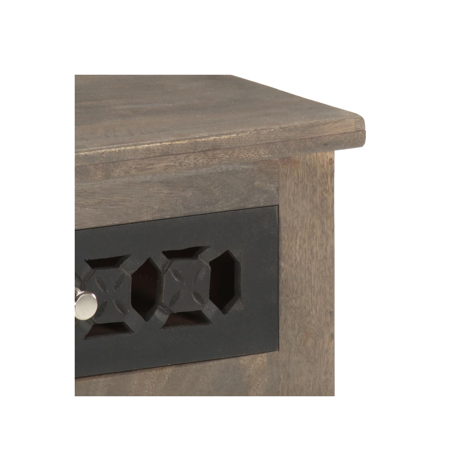 vidaXL Bedside Cabinet 40x30x50 cm Solid Mango Wood