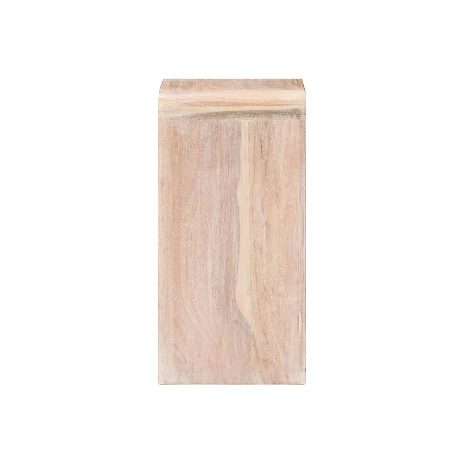 Table de chevet vidaXL 40 x 30 x 30 po en bois d'acacia massif 60&nbsp;cm