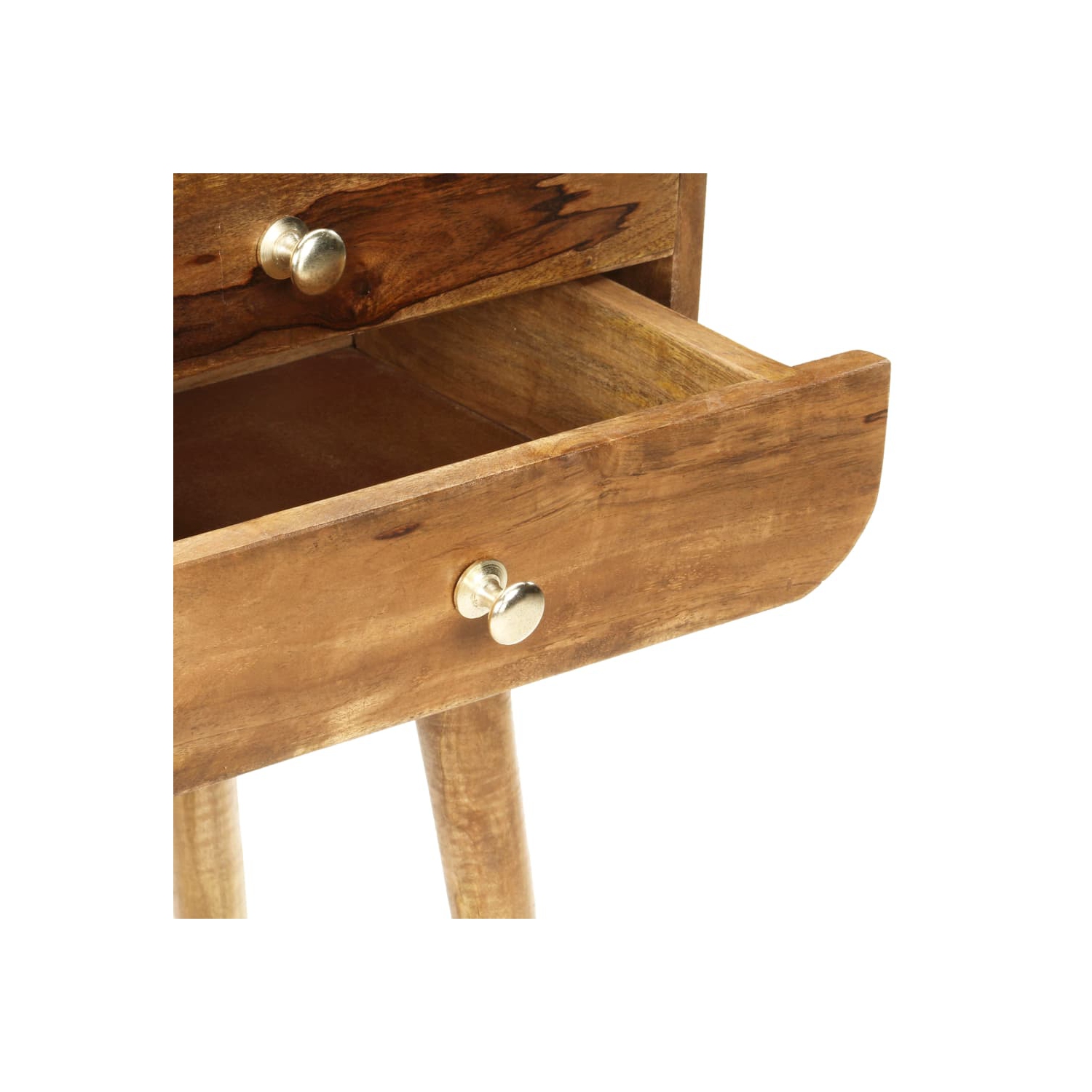 vidaXL Bedside Cabinet 43x30x58 cm Solid Mango Wood