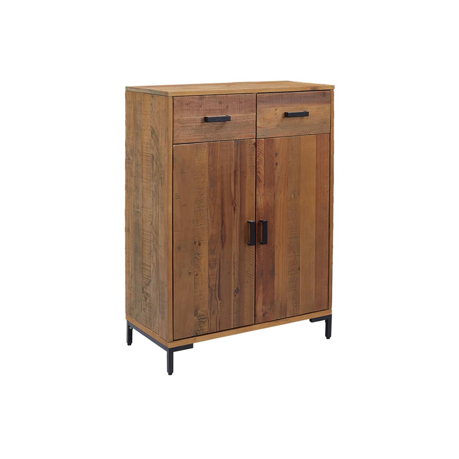 vidaXL Shoe Rack 75x40x110 cm Solid Pinewood