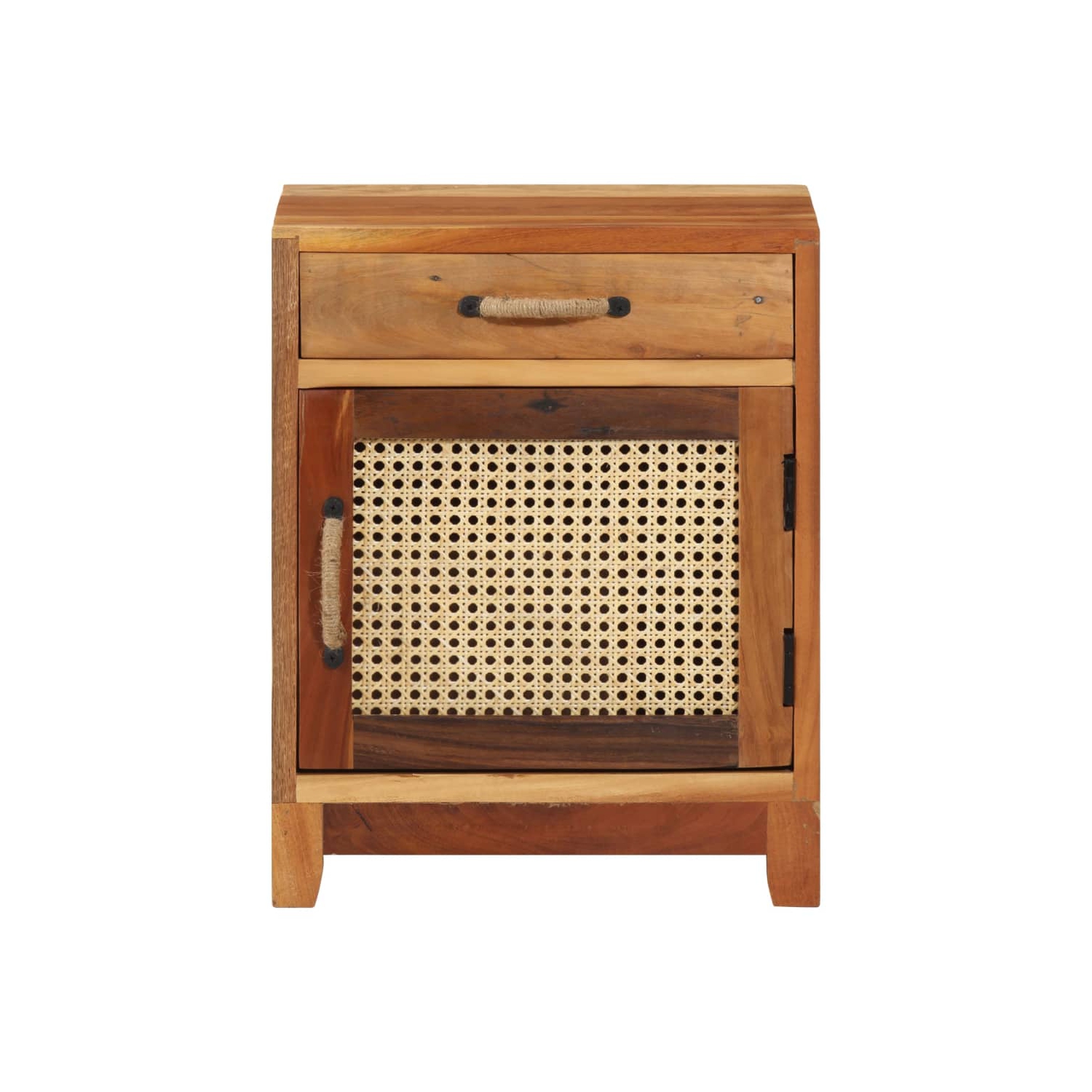 vidaXL Bedside Cabinet 40x30x50 cm Solid Reclaimed Wood