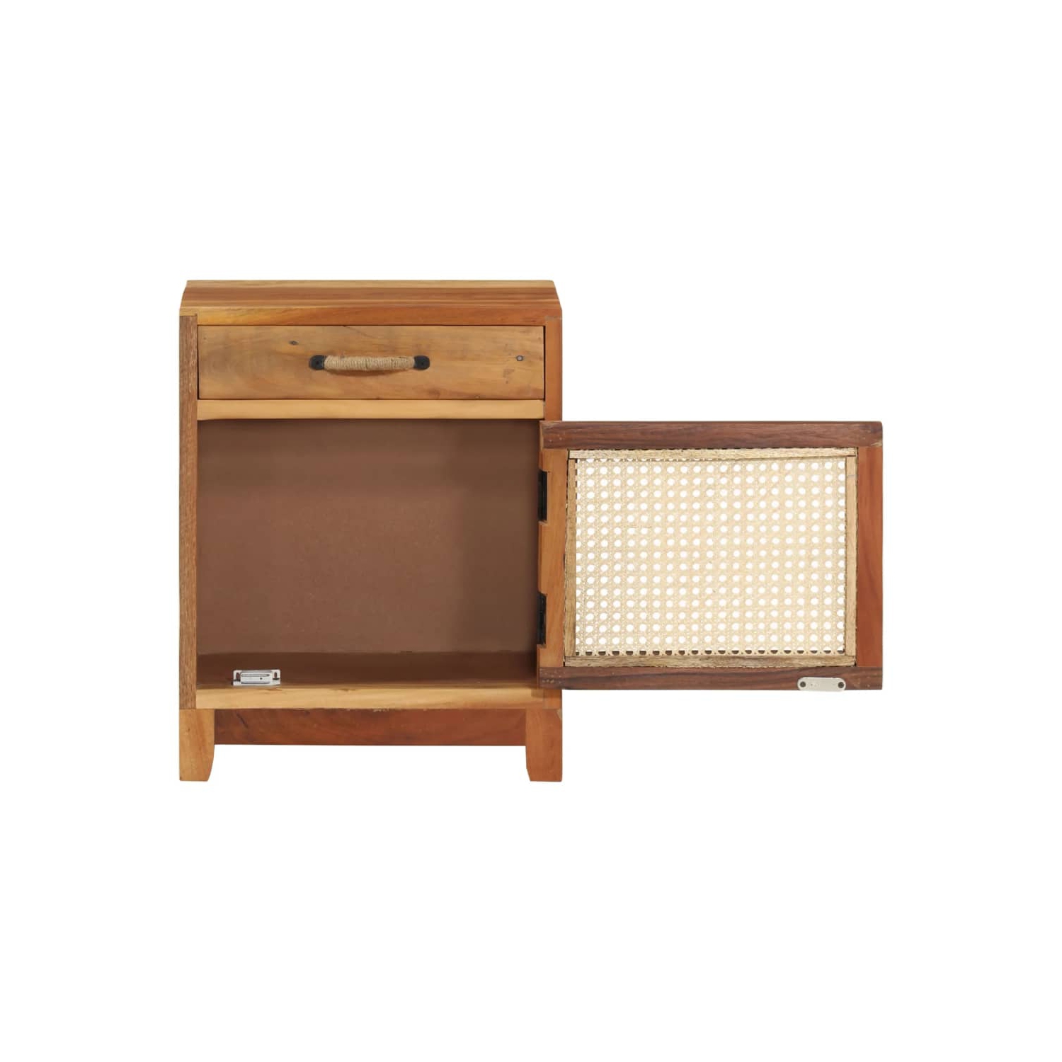 vidaXL Bedside Cabinet 40x30x50 cm Solid Reclaimed Wood