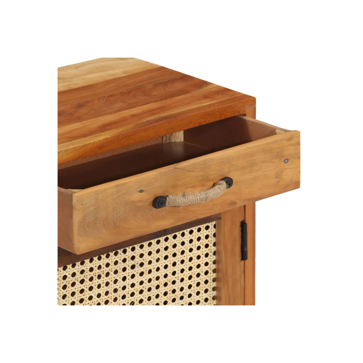 vidaXL Bedside Cabinet 40x30x50 cm Solid Reclaimed Wood