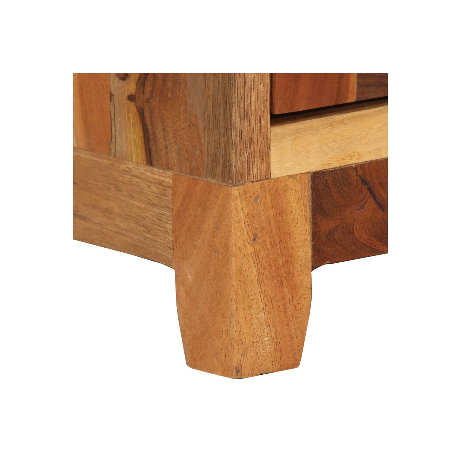 vidaXL Bedside Cabinet 40x30x50 cm Solid Reclaimed Wood