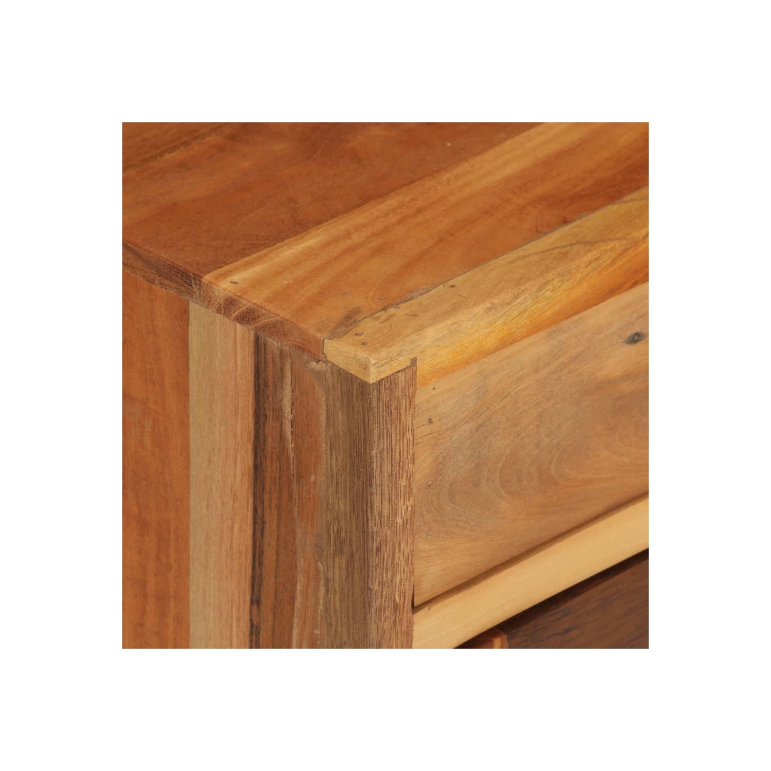 vidaXL Bedside Cabinet 40x30x50 cm Solid Reclaimed Wood