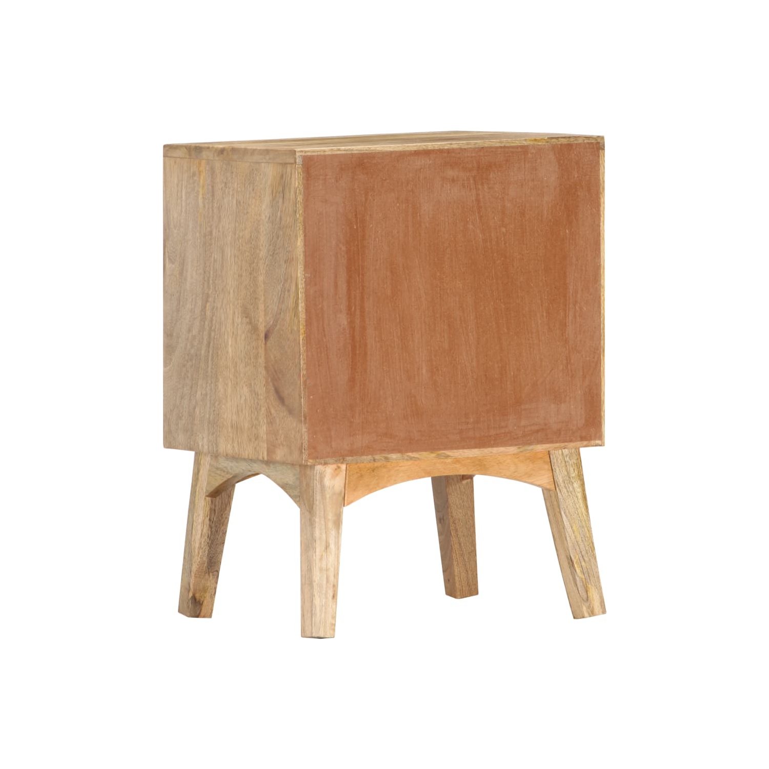 vidaXL Bedside Cabinet 40x35x55 cm Solid Mango Wood