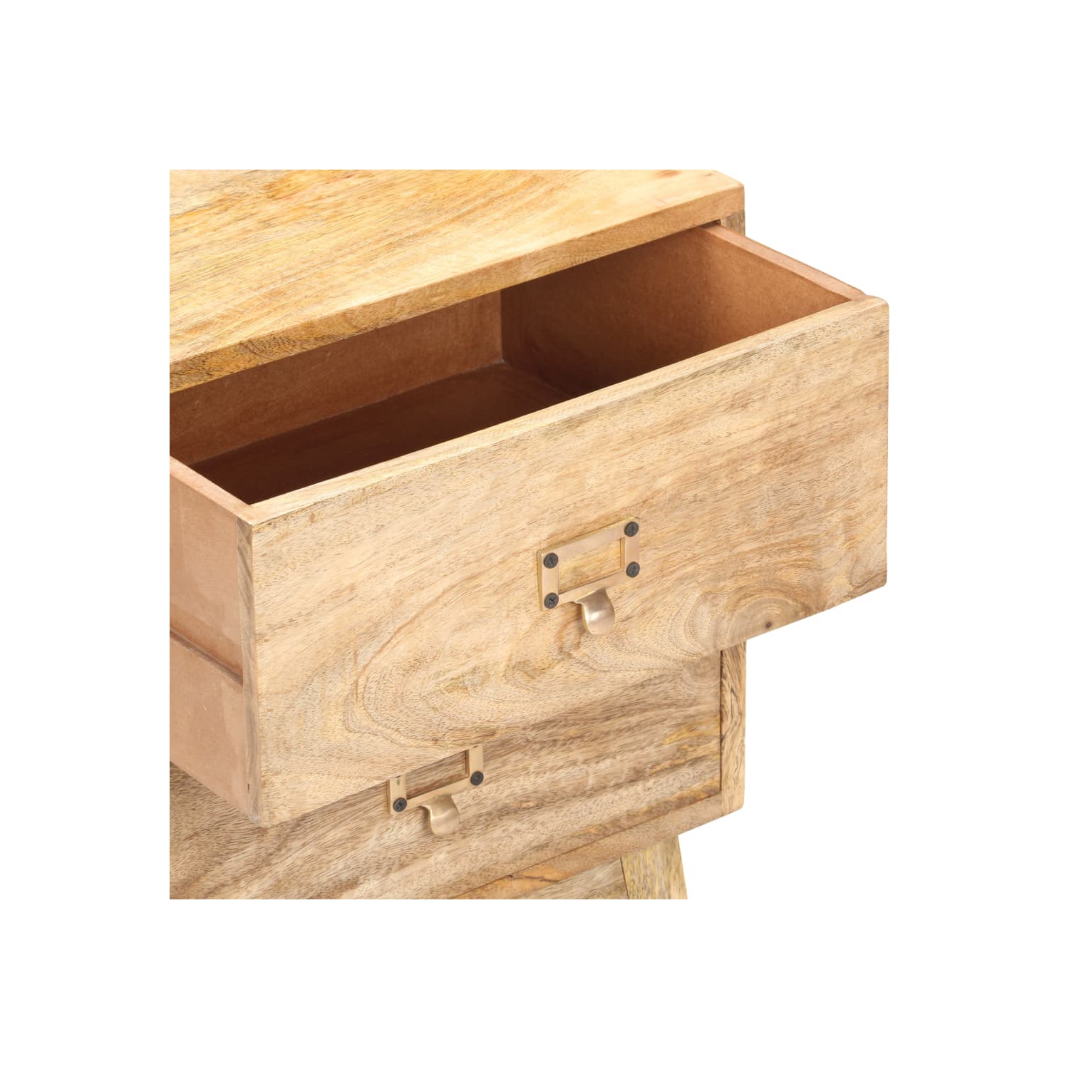 vidaXL Bedside Cabinet 40x35x55 cm Solid Mango Wood