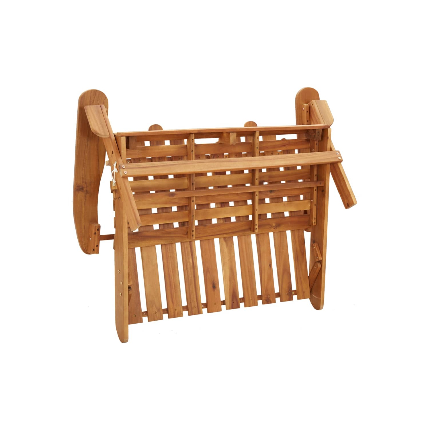 vidaXL Adirondack Garden Bench 126 cm Solid Wood Acacia