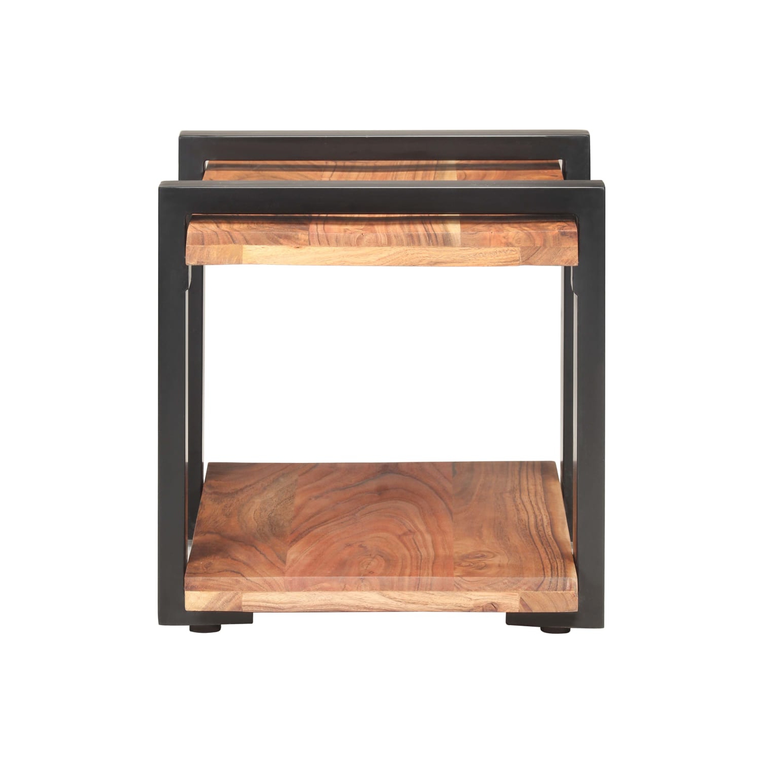 vidaXL Bedside Cabinet 50x40x40 cm Solid Acacia Wood