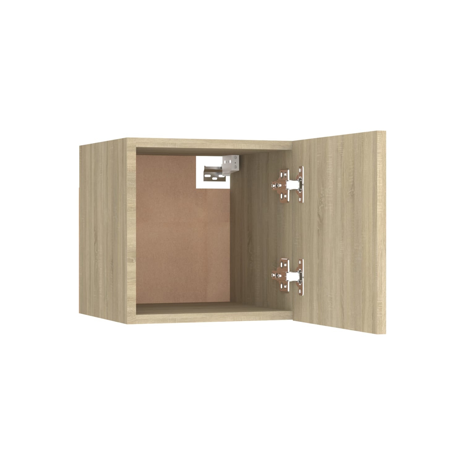 vidaXL Bedside Cabinets 2 pcs Sonoma Oak 30.5x30x30 cm Engineered Wood