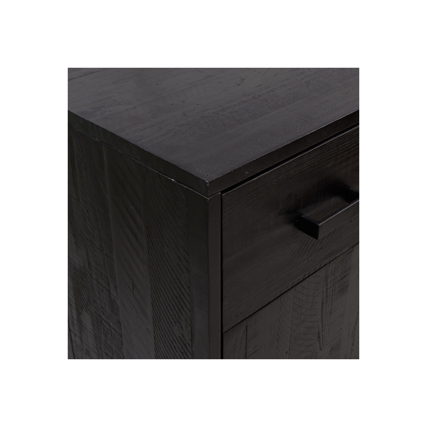 Support à chaussures vidaXL noir 75 x 40 x 40 x 40 po 110 cm, bois massif