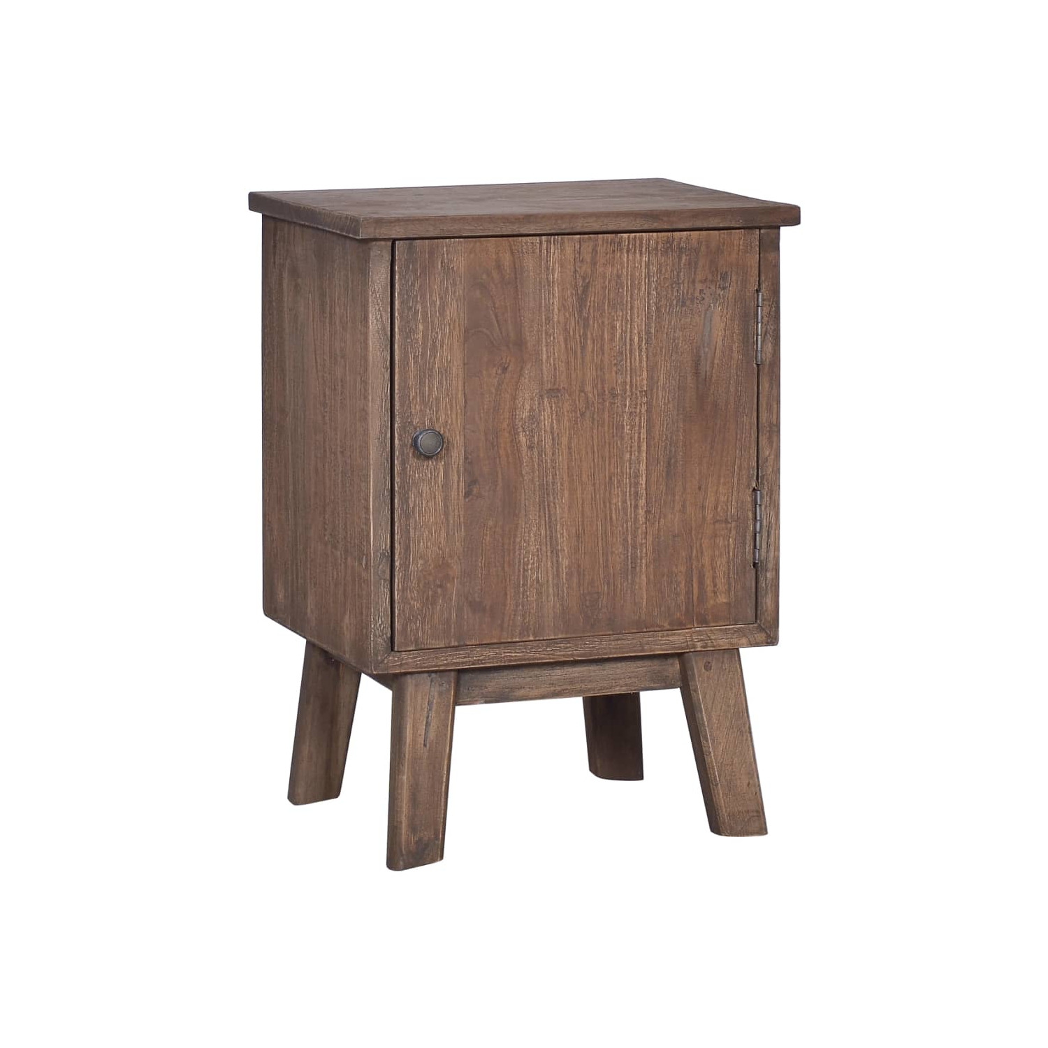 vidaXL Bedside Cabinet 40x30x53 cm Solid Teak Wood