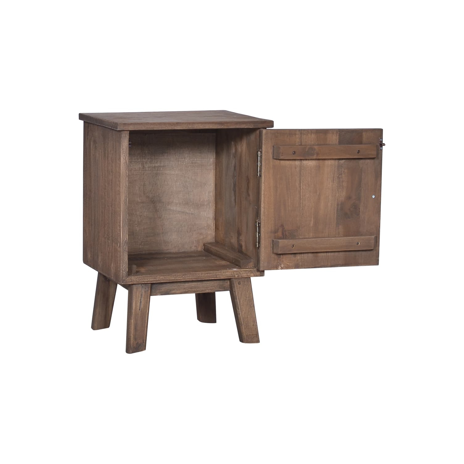 vidaXL Bedside Cabinet 40x30x53 cm Solid Teak Wood