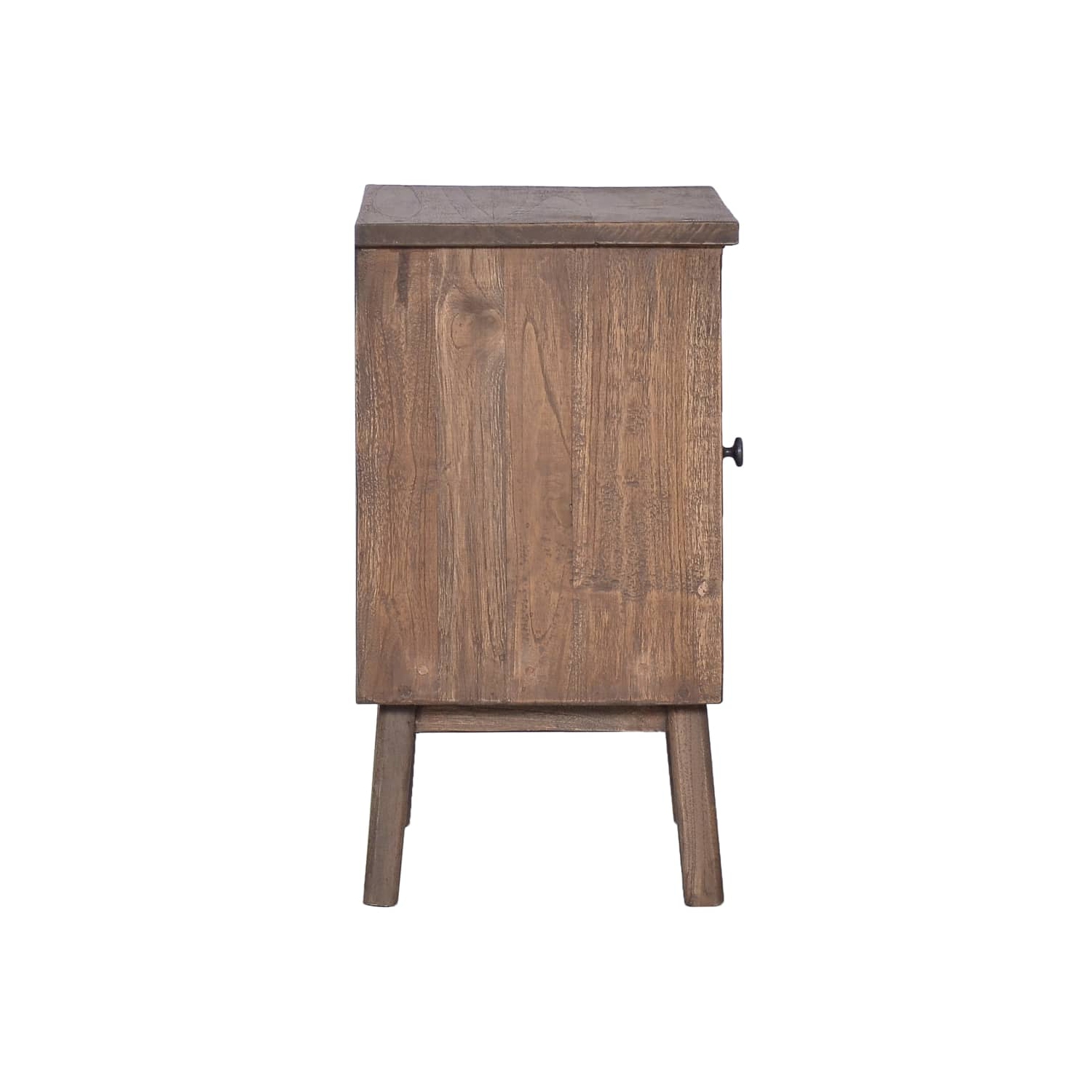 vidaXL Bedside Cabinet 40x30x53 cm Solid Teak Wood