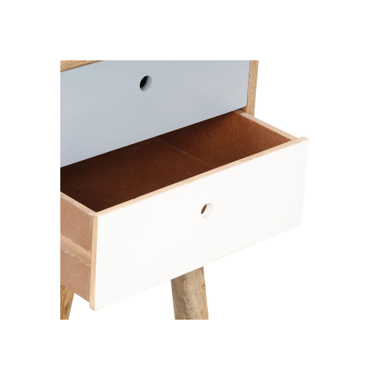 vidaXL Bedside Cabinet 40x35x50 cm Solid Mango Wood