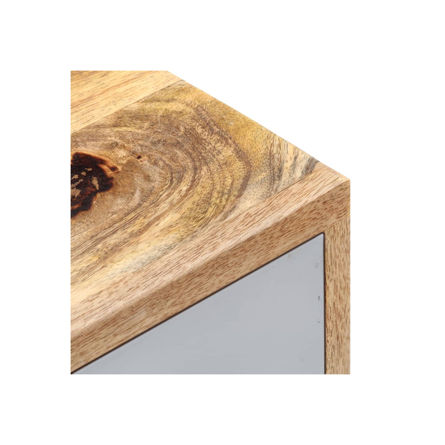 vidaXL Bedside Cabinet 40x35x50 cm Solid Mango Wood