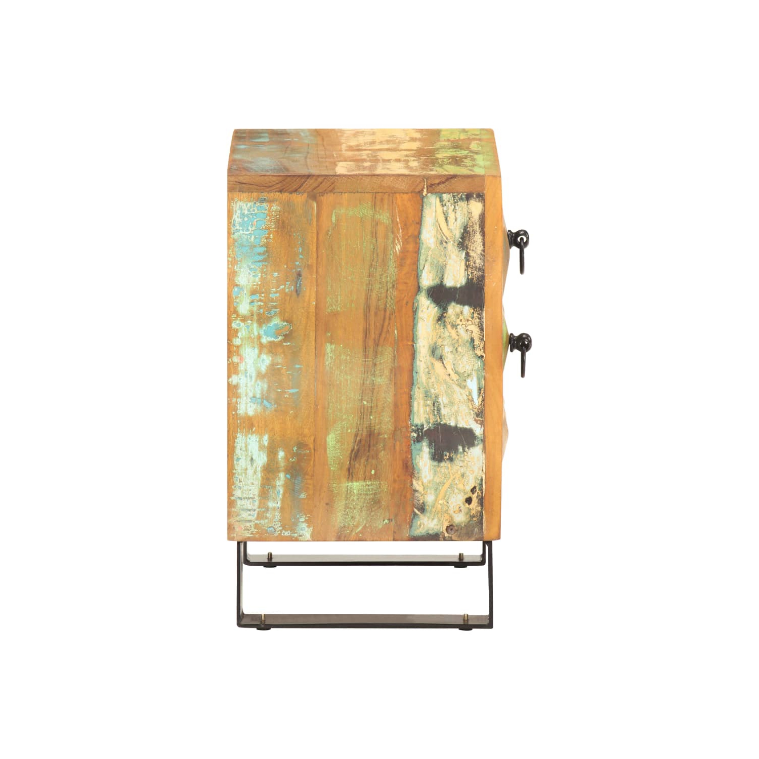 vidaXL Bedside Cabinet 40x30x50 cm Solid Reclaimed Wood