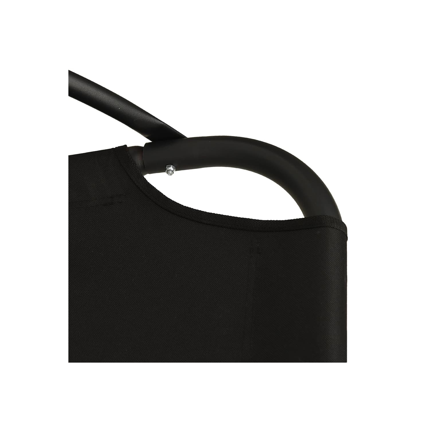 vidaXL Garden Swing Chair with Cushion Cream Oxford Fabric and Steel